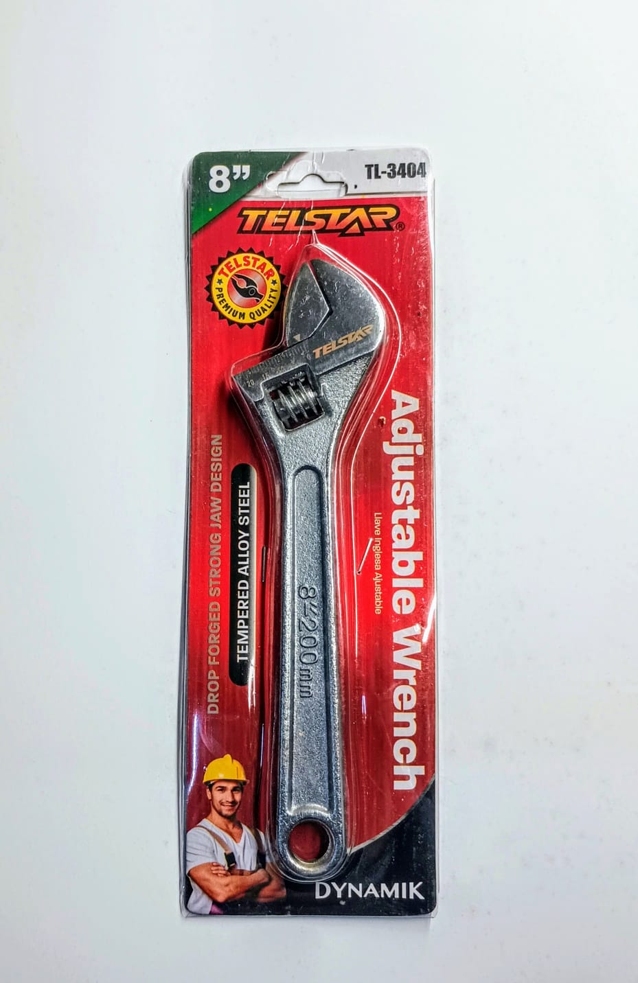 ADJUSTABLE WRENCH 8 PULGS.—————— $8.99