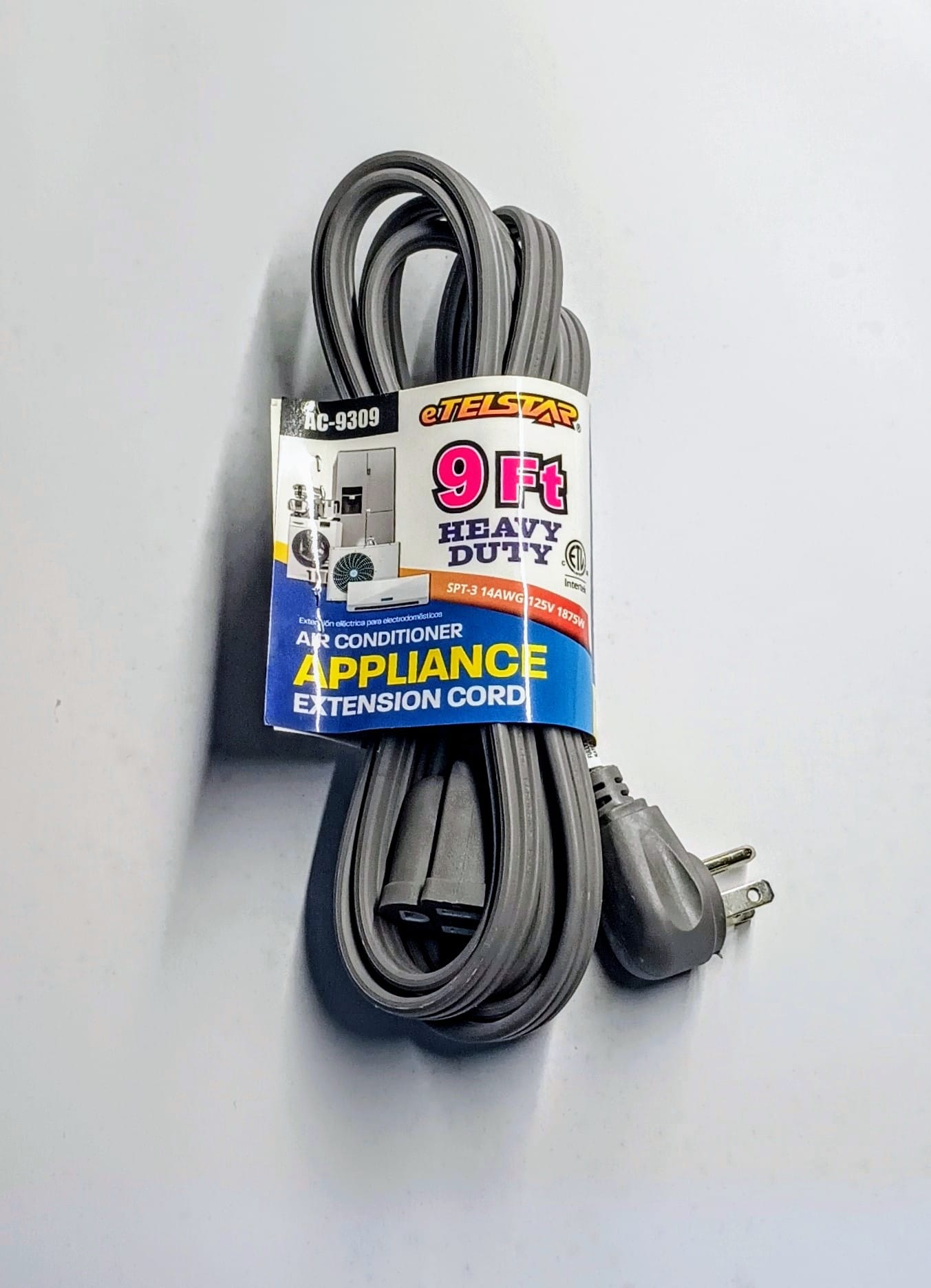 AIR CONDITIONER EXTENSION CORD 9 FT $14.99