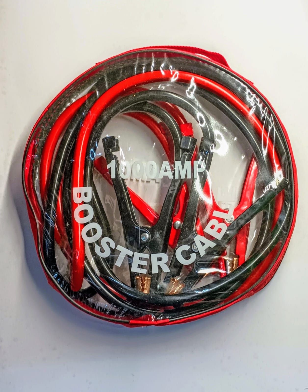 BOOSTER CABLE 1000 AMP.————— $24.99