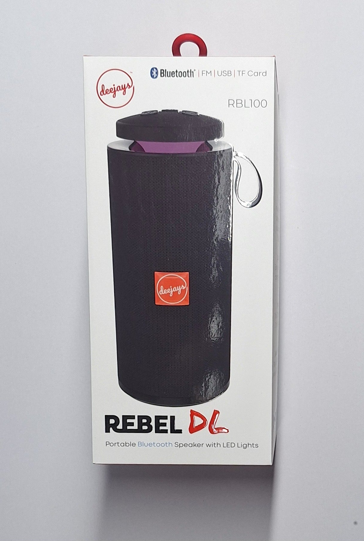 SPEAKER REBEL DL BLACK. ( RBL 100B ). ————— $19.99