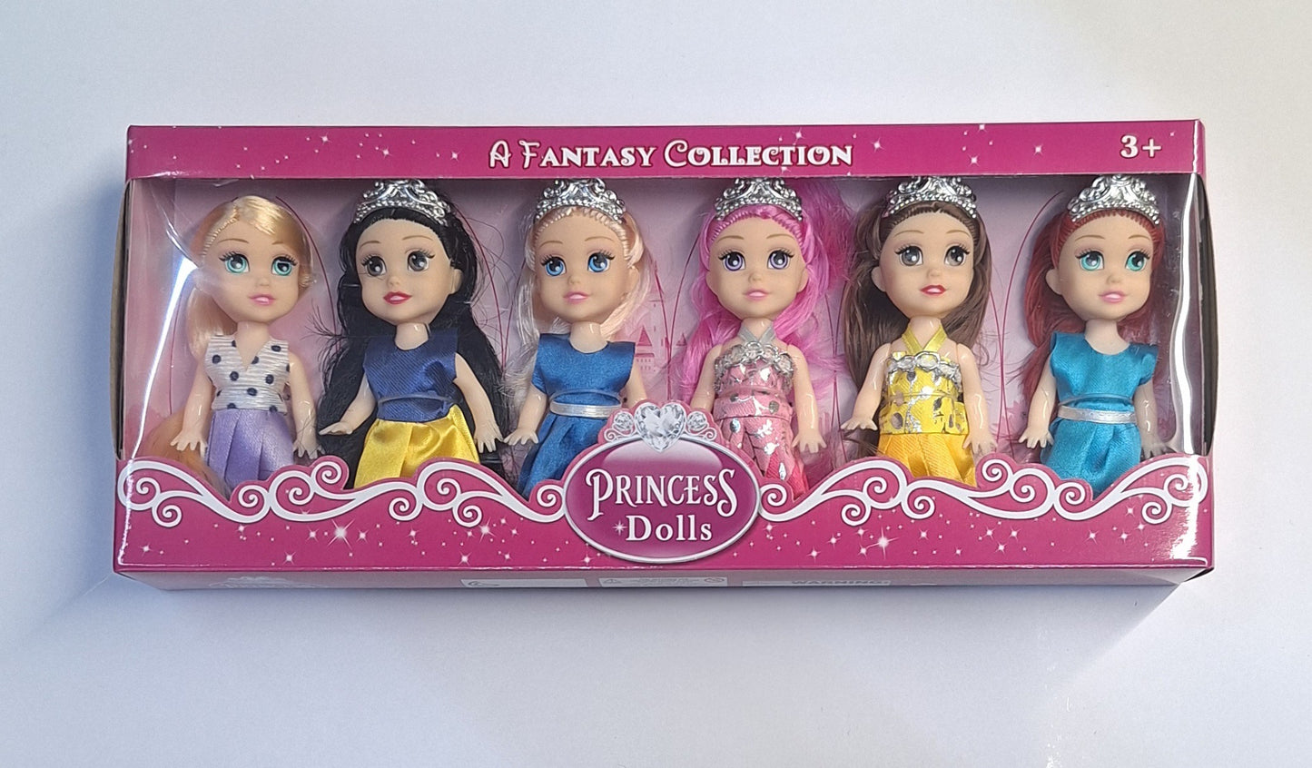 6 PCS. PRINCESS DOLLS-B1046C1 ——— $10.99