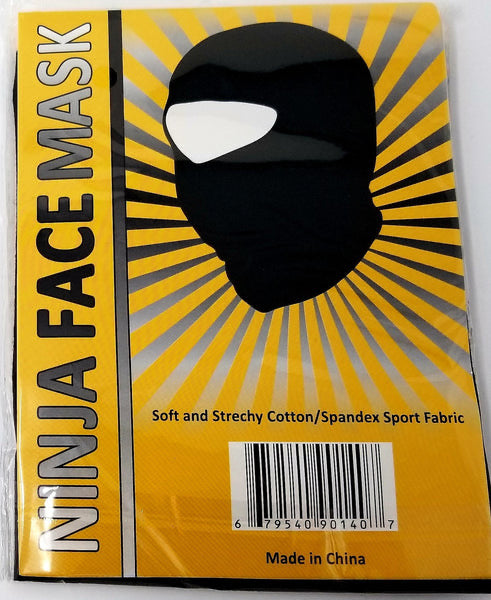 NEW NINJA FACE MASK.———— $2.99