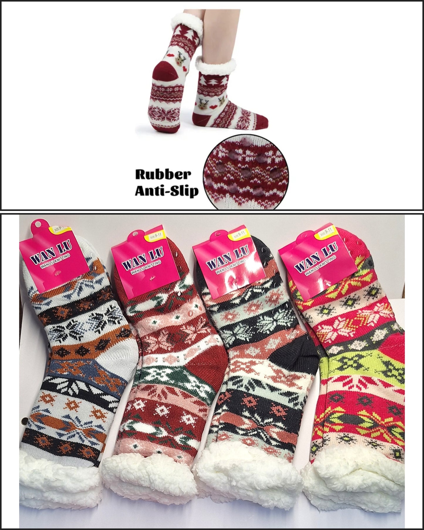 THERMAL SOCKS FOR WOMEN.———— $5.99 (UNIDAD)
