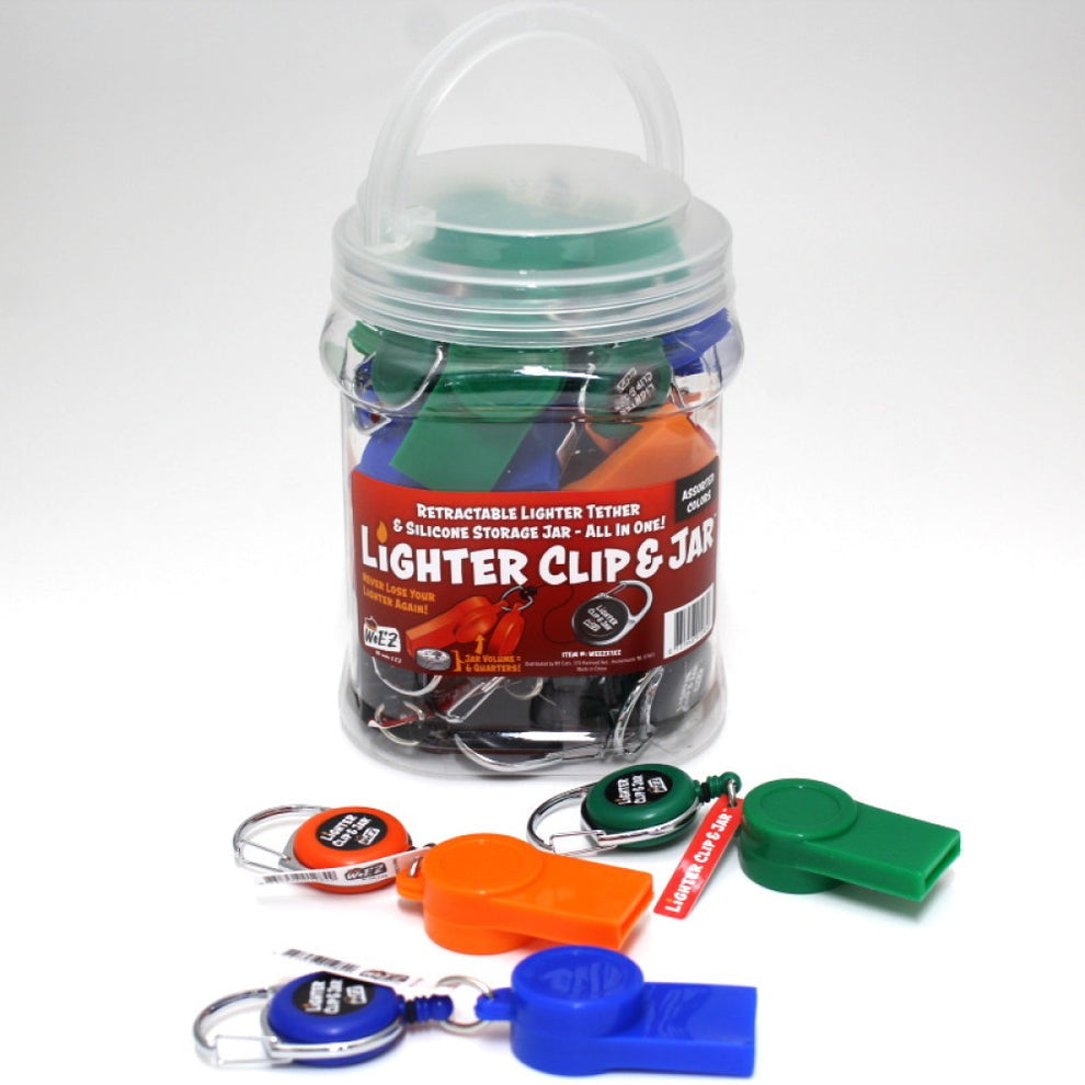LEASH LIGHTER METAL. 1 JAR 24PCS ————— $2.99
