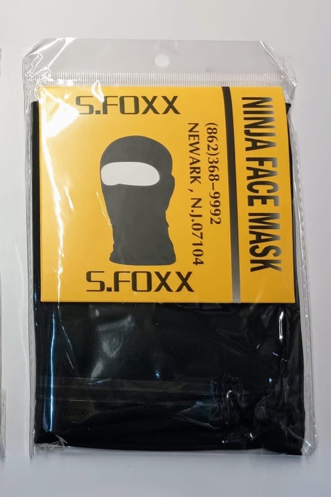 NINJA MASK BLACK $2.99 ($18x1 DZ)