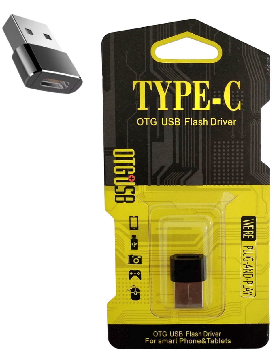 FLASH DRIVER C-USB.————— $6.99