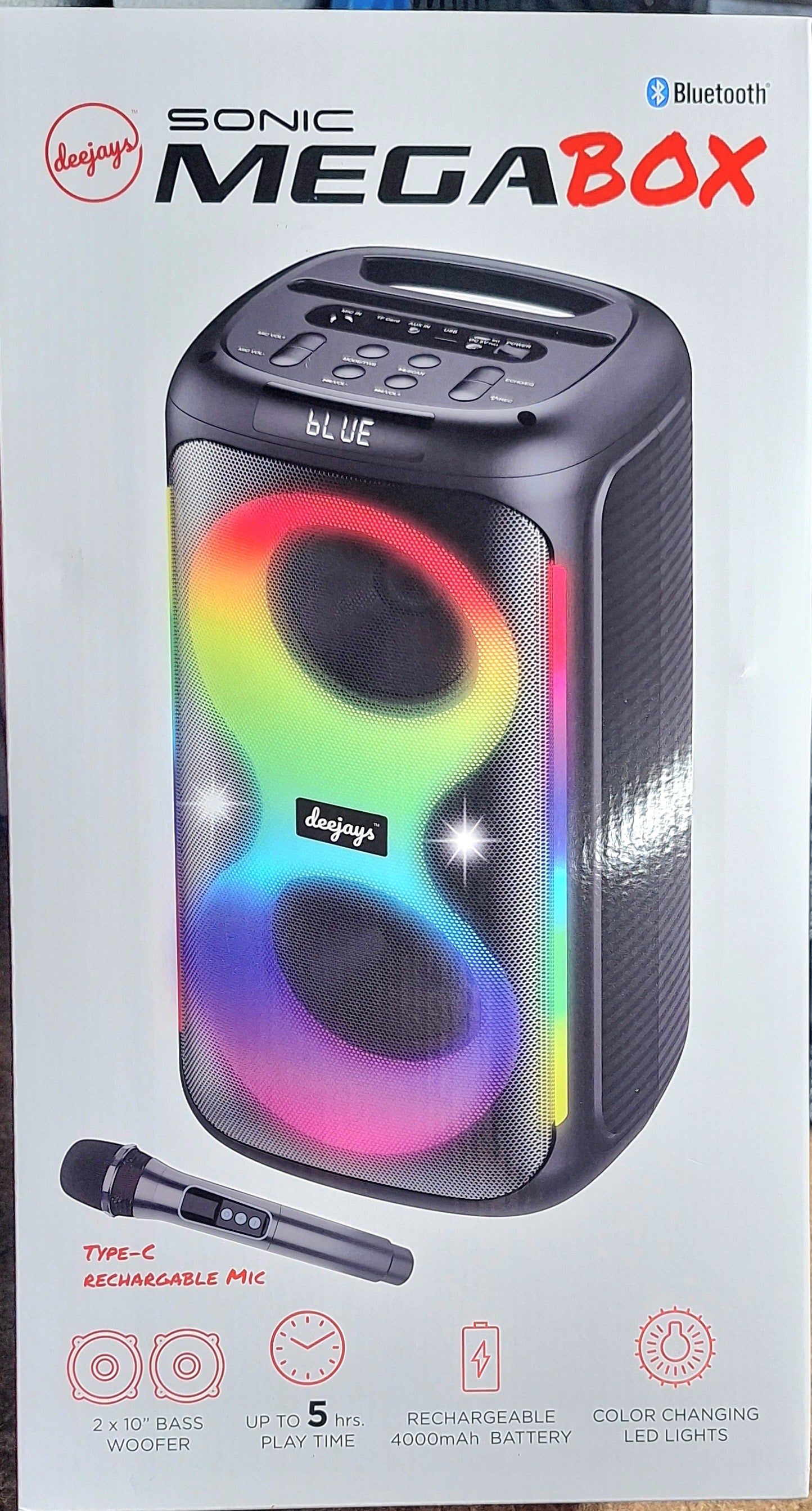 SPEAKER SONIC MEGA BOX.Dee(SNC685).————— $109.99