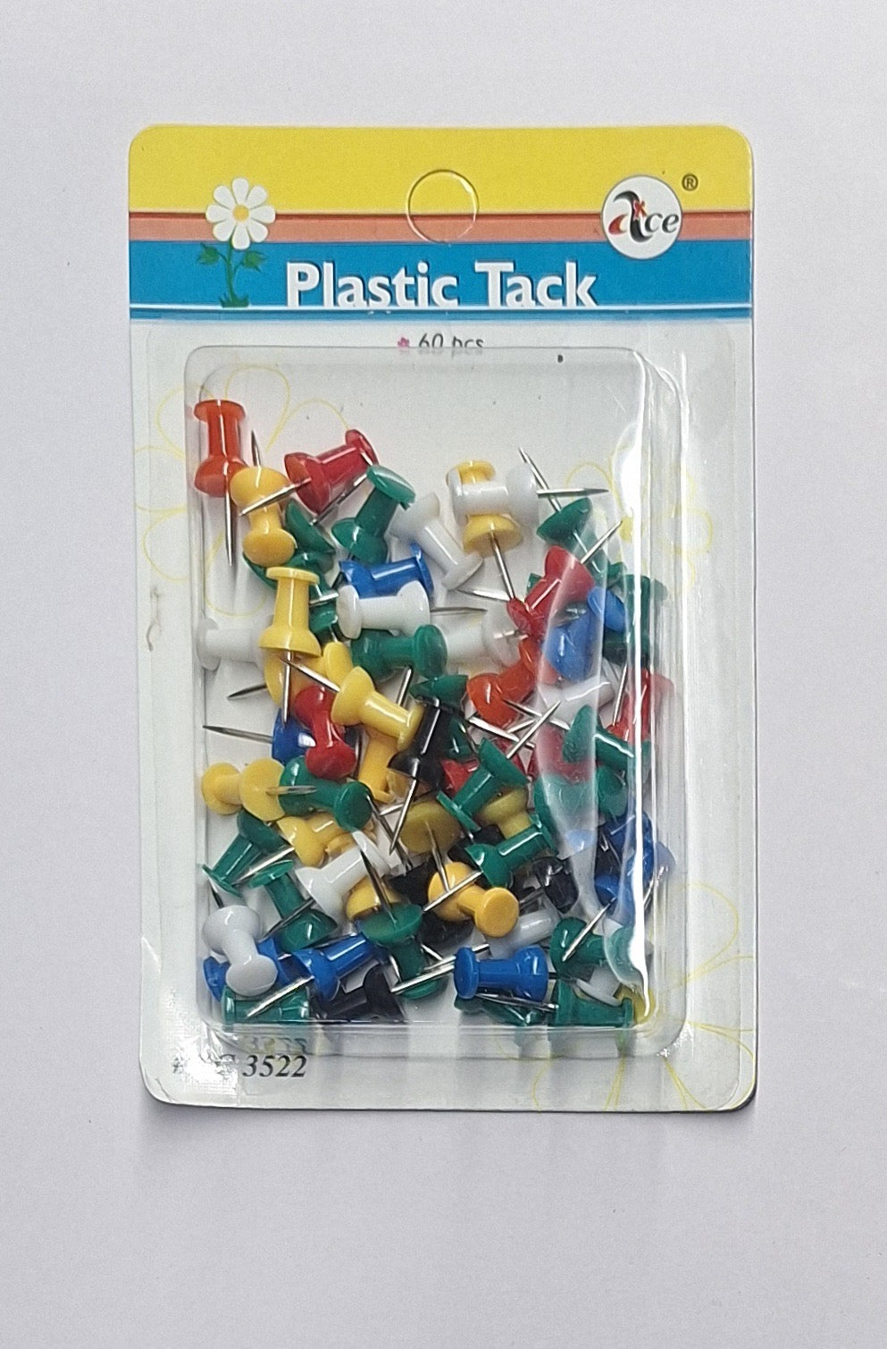 PLASTIC TACK (60 PCS ).—————$1.99