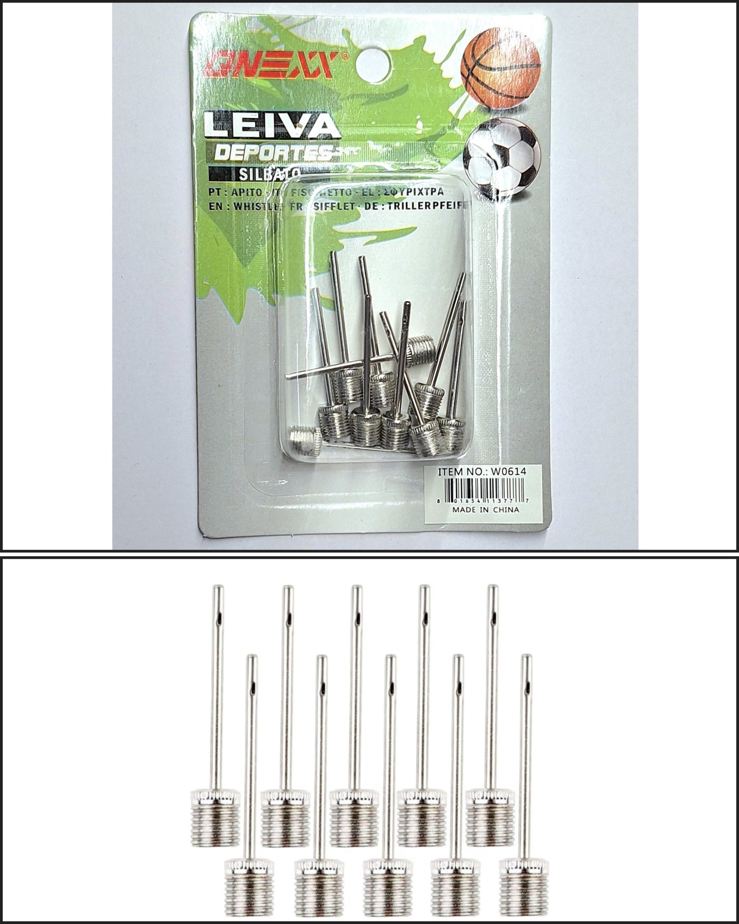 INFLATING NEEDLES 10 PCS.————————-$5.00