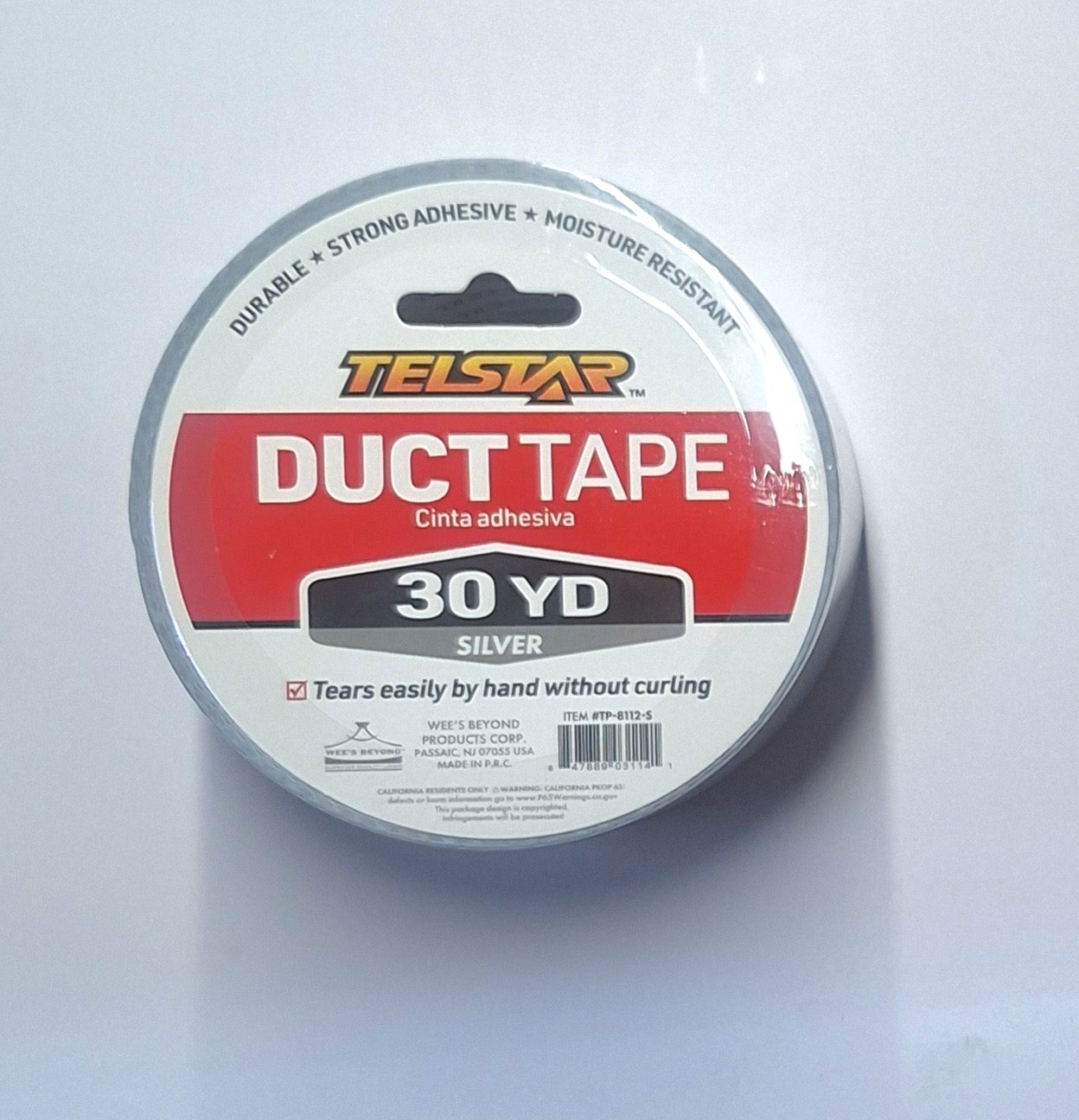 DUCT TAPE 30 YARDS. ( TP-8112-S )———————-$4.99