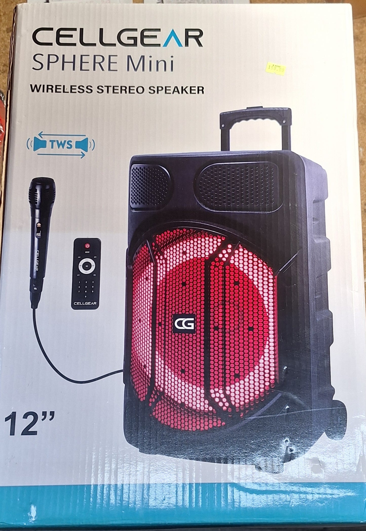 SPEAKER WIRELESS CELLGEAR.———————-$159.99