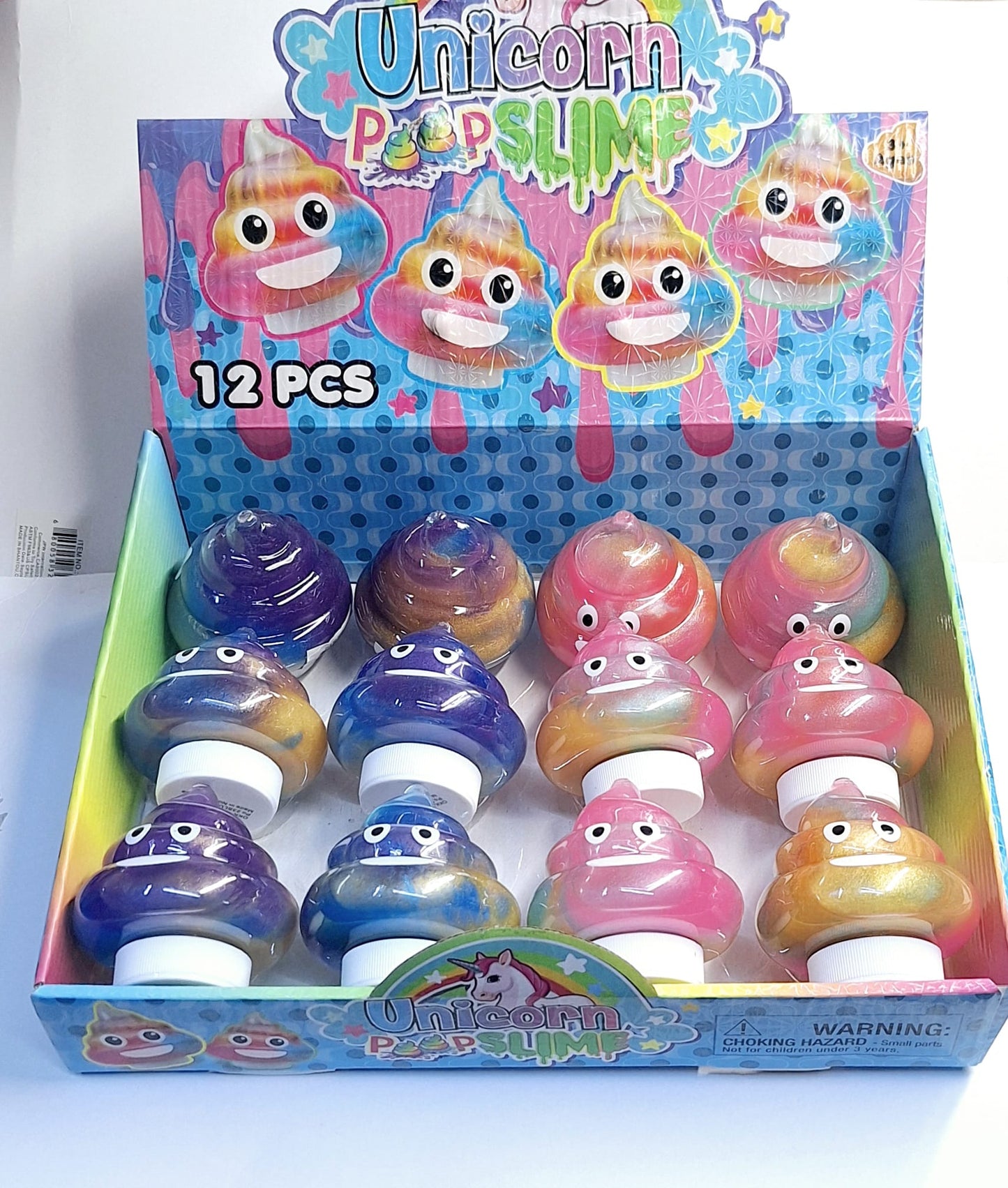 UNICORN POOP SLIME $3.99-2.00 ($24x1 DZ)