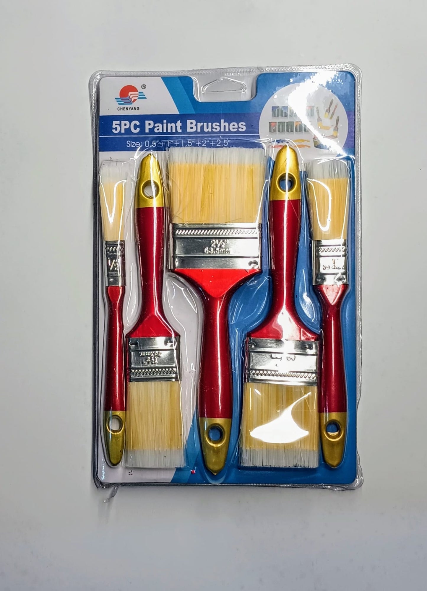 PAINT BRUSHES 5 PCS.—————— $4.99