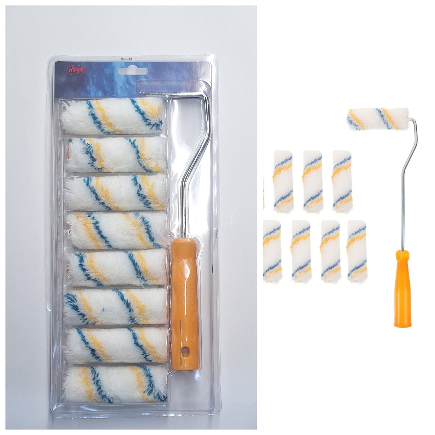 PAINT ROLLER SET 2-1 8 ROLLER.———— $8.99