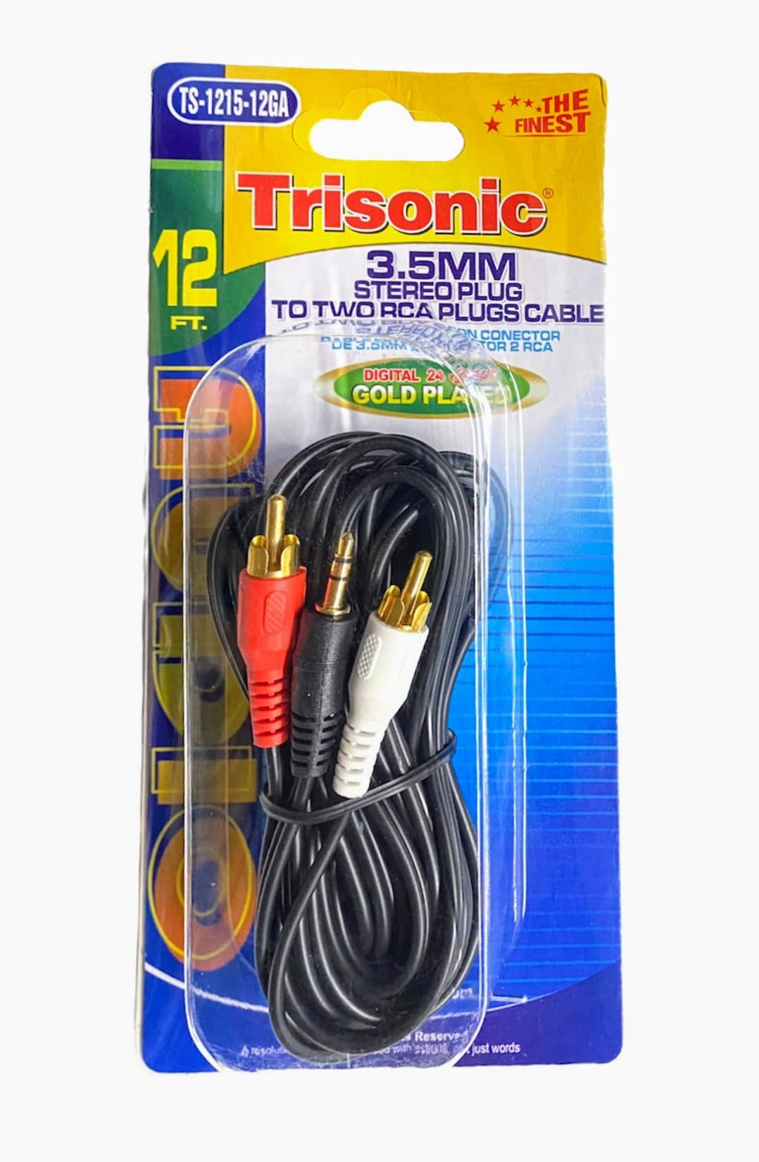 R.C.A 3.5-2 RCA (TS-1215-12GA) 2/1.———— $6.99