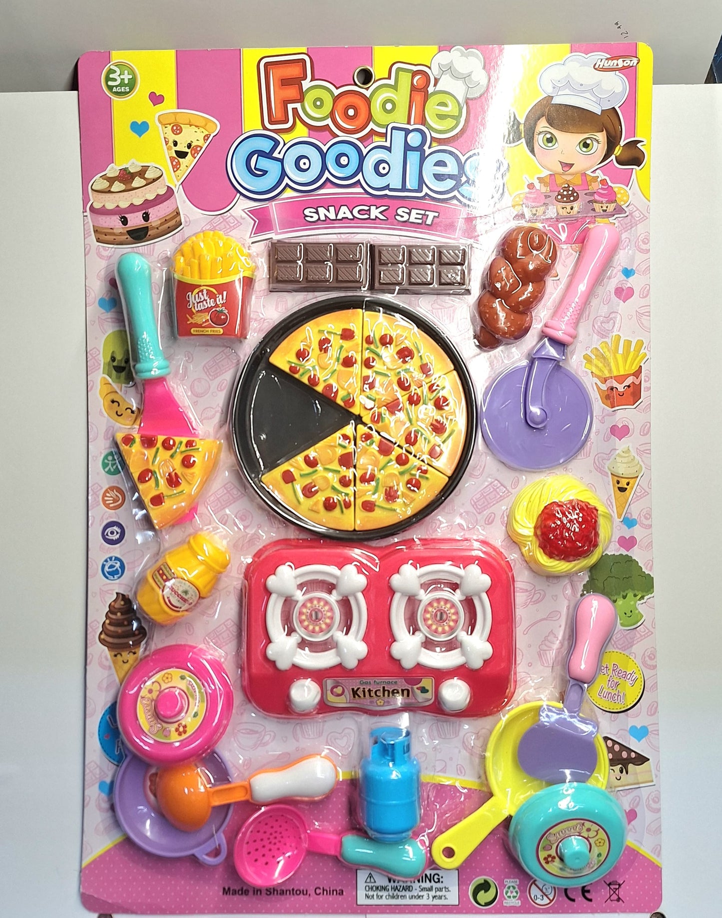 PIZZA SET GRANDE.——————— $14.99