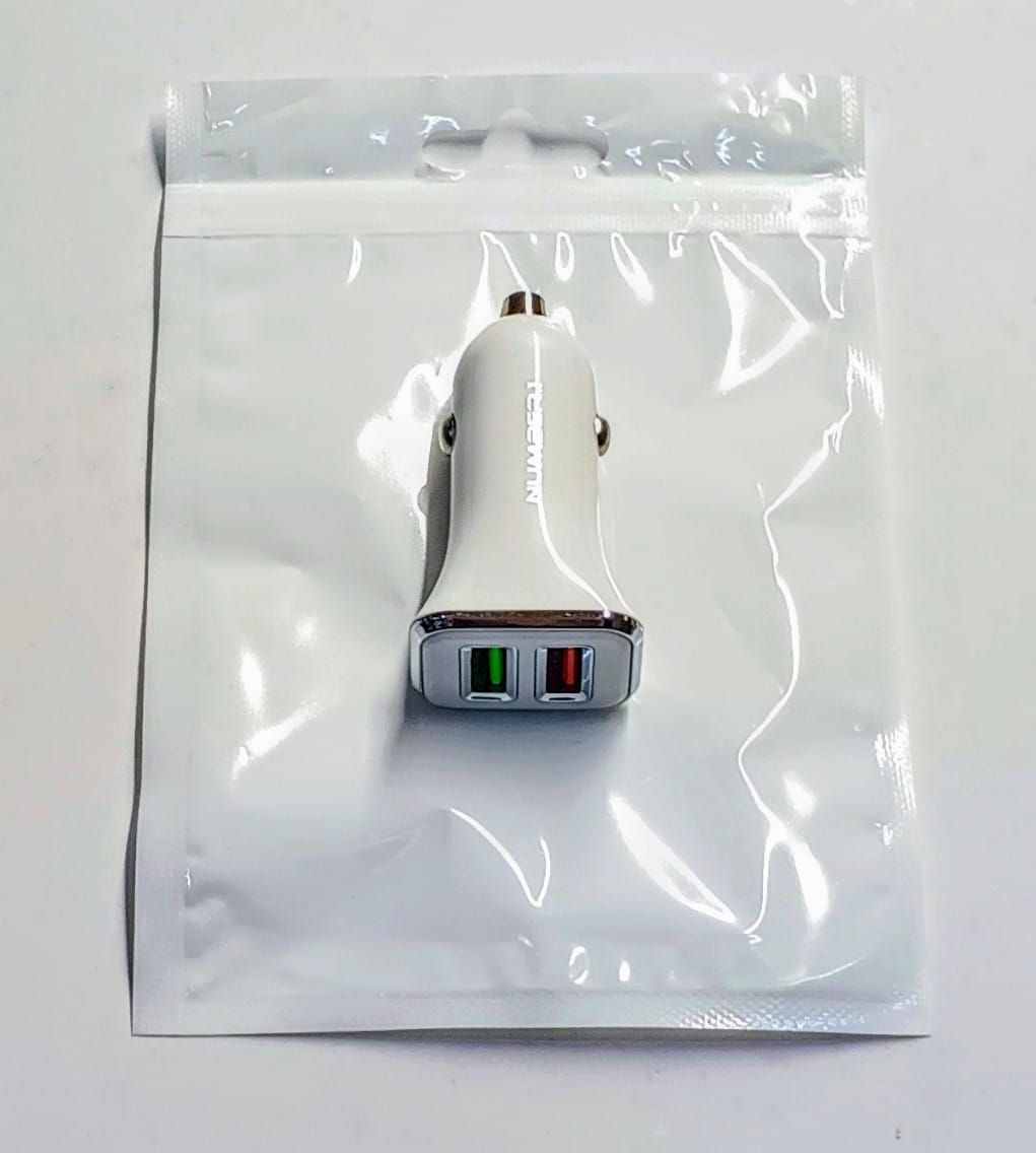 CAR CHARGER DUAL.——————— $4.99