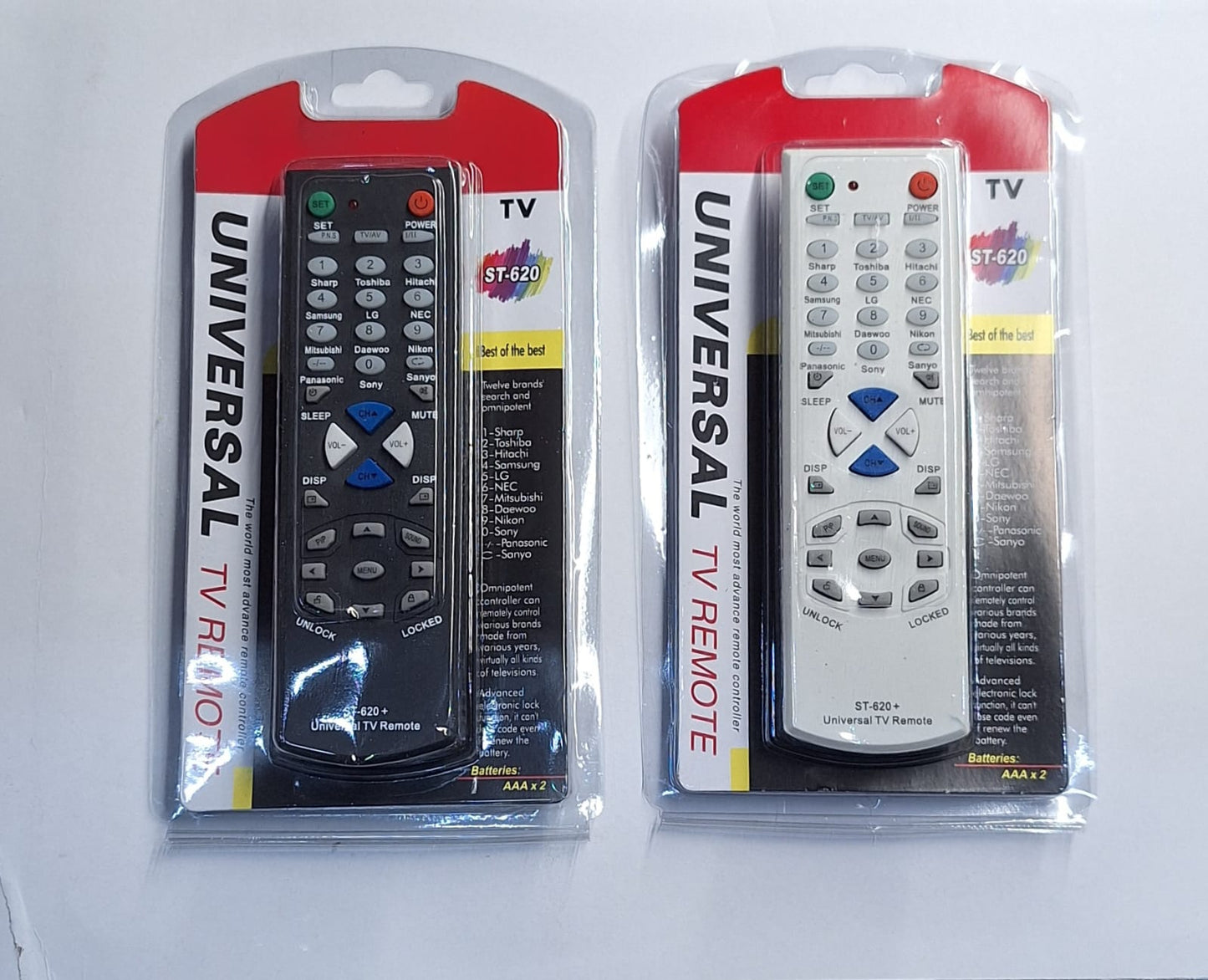 UNIVERSAL TV REMOTE $7.99