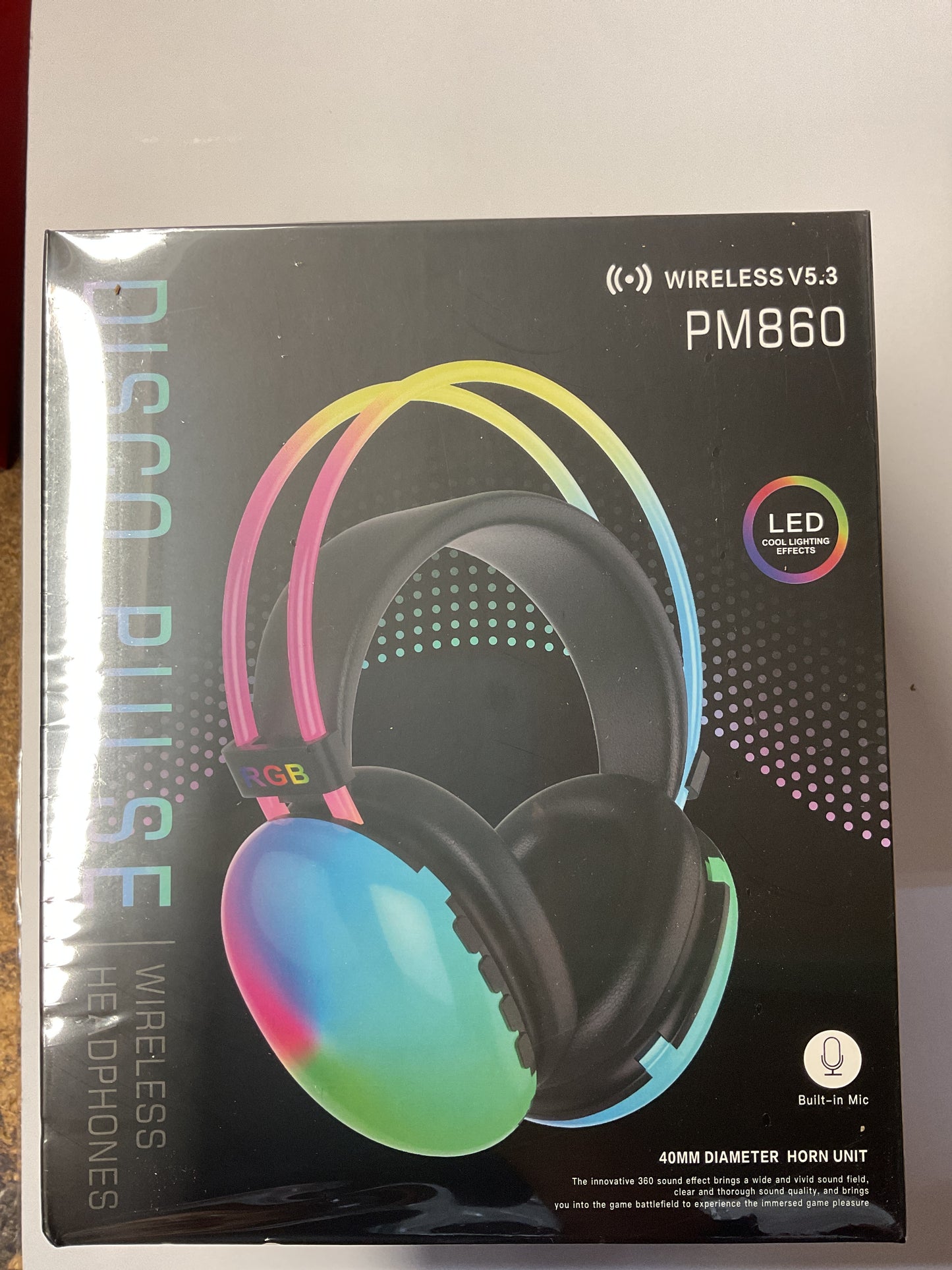OVER HEAD LIGHTING GAMING HEADSET $29.99