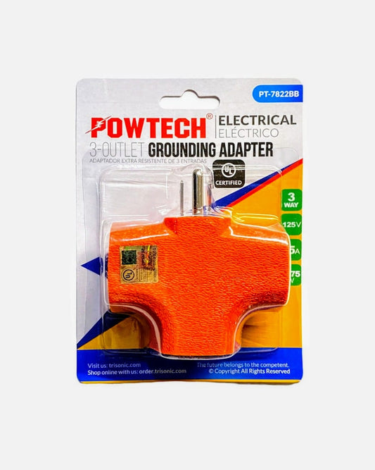 3 OUTLET GROUNDING ADAPTER.—————— $5.99