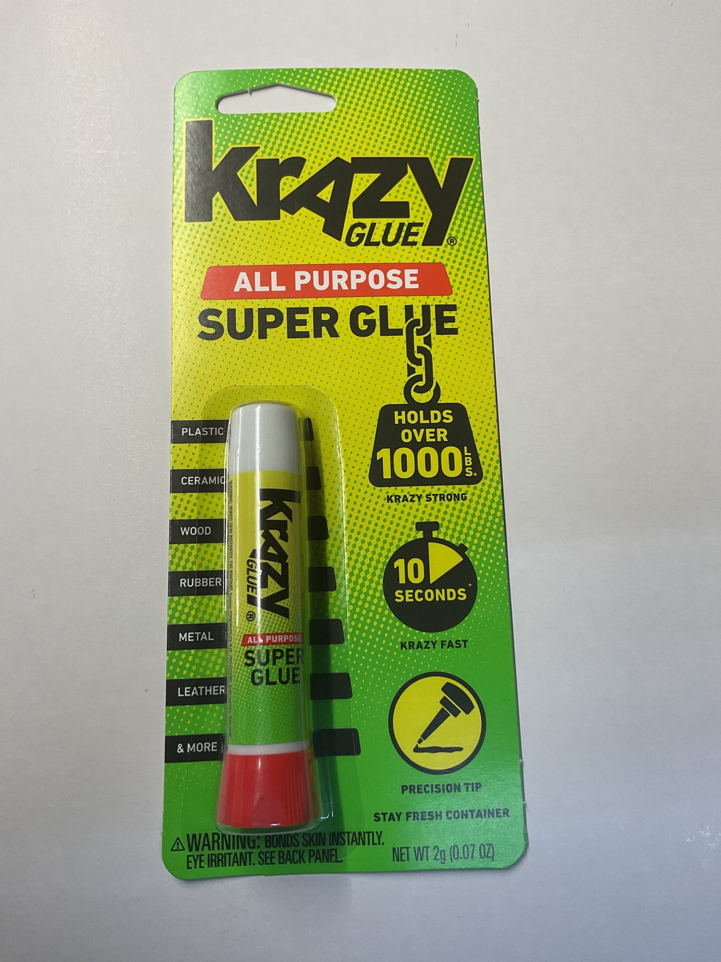 KRAZY GLUE.——————— $2.49