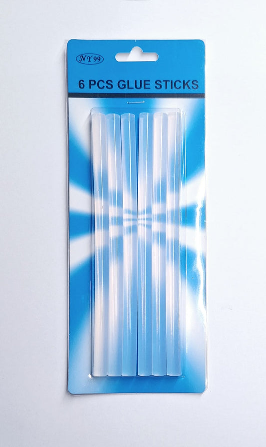 6 PCS GLUE STICKS.——————— $2.49