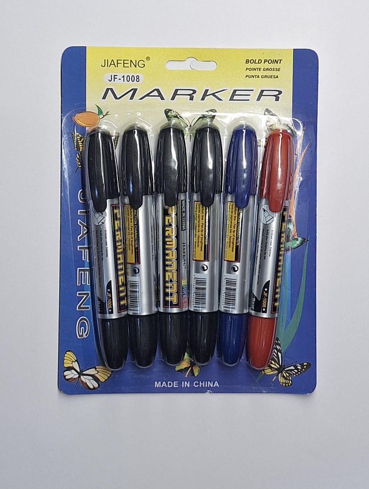 PERMANENT MARKER 6PCS.——————— $3.99