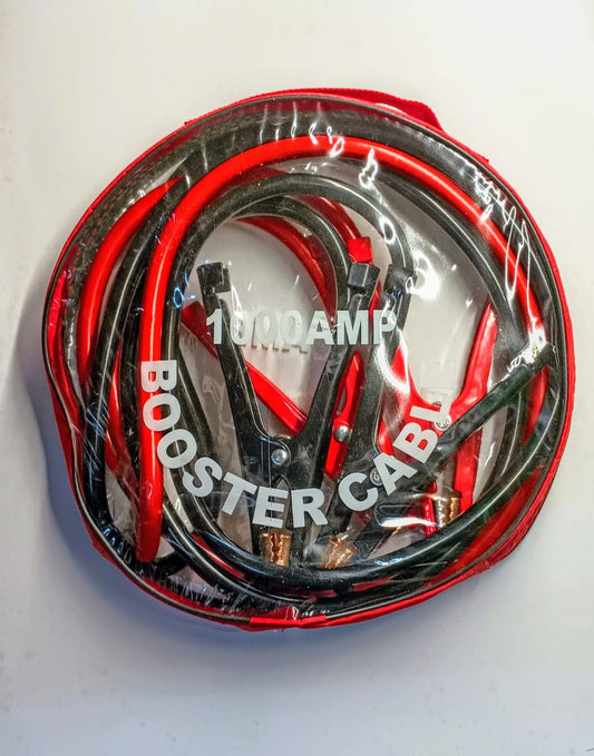 BOOSTER CABLE 1000 AMP.————— $24.99