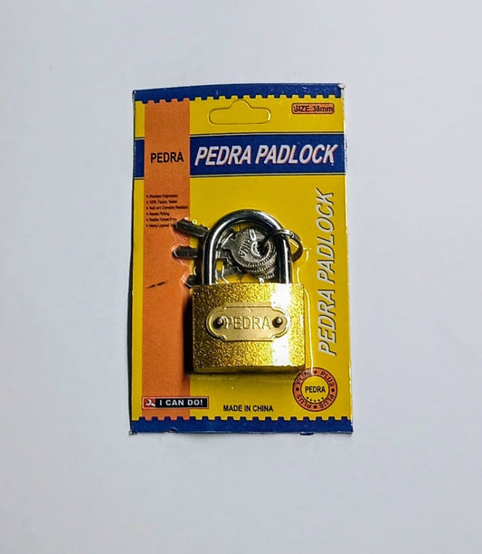 CANDADO 38 MM MEDIANO(WO195) ———- $2.49
