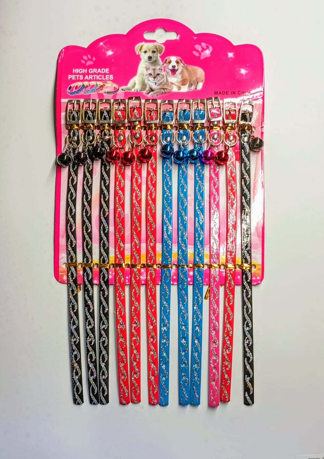 COLLARES PARA PERROS  $2.99-1.50 ($18x1 DZ)