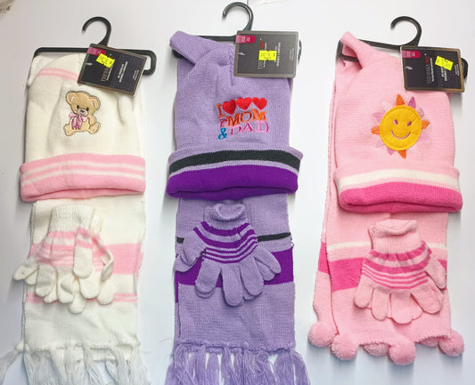 GORRO NIÑAS 3/1 $5.99 (UNIDAD)
