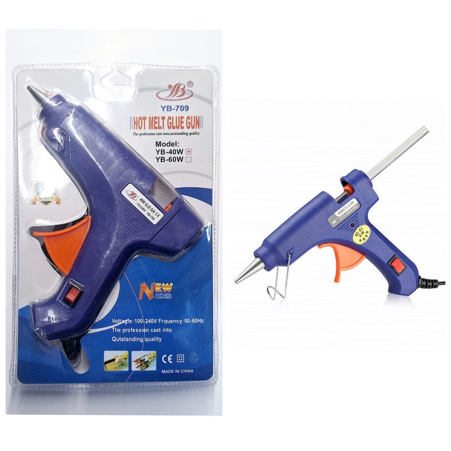 HOT MELT GLUE GUN.NY(W1220).—————  $8.99