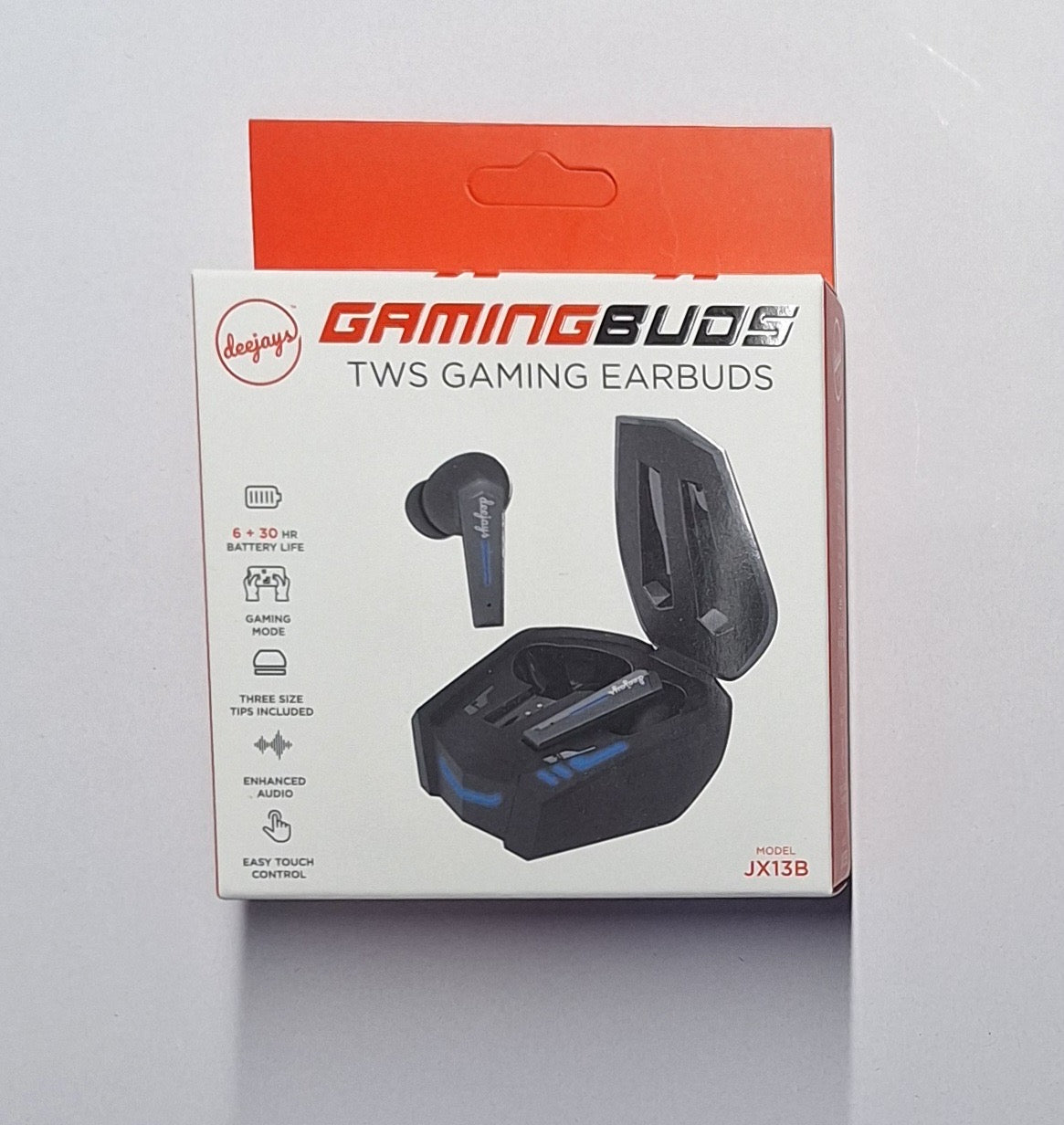 HF GAMING BUDS BLACK.—————— $29.99
