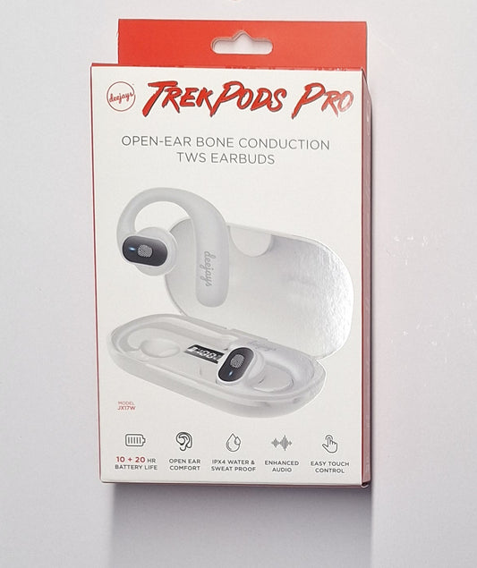 HF TREK PODS PRO WHITE.  ( JX17 W ) —————— $29.99