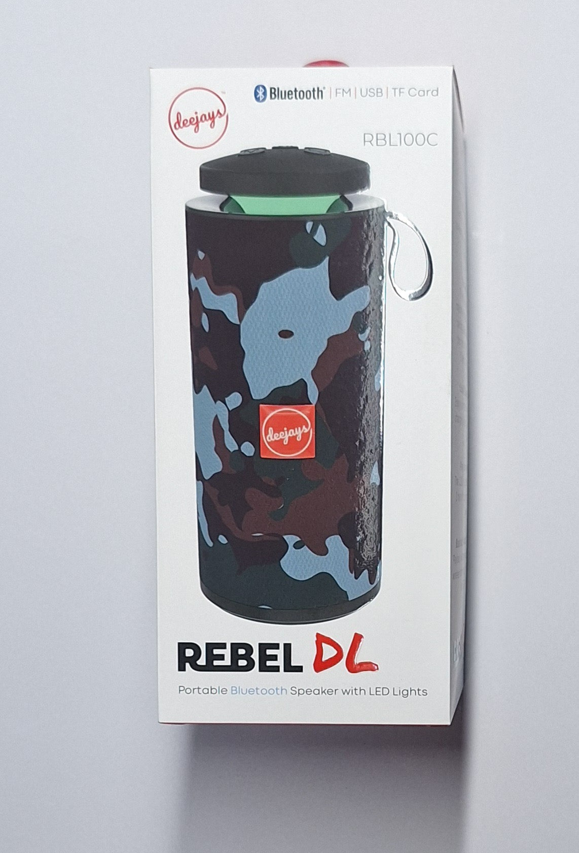 SPEAKER REBEL CAMUFLADO.  ( RBL 100C ). —————— $19.99