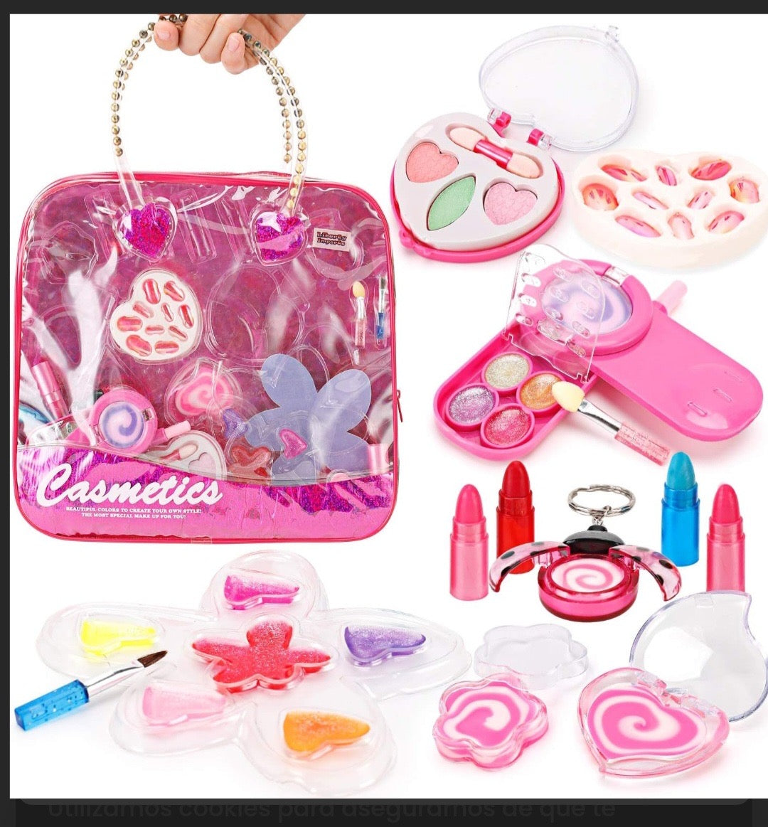 COSMETIC SET IN BAG.——————  $16.99