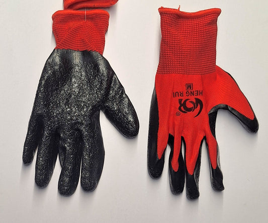 GUANTE RED/BLACK GRIP LARGE (NY)————— $1.99