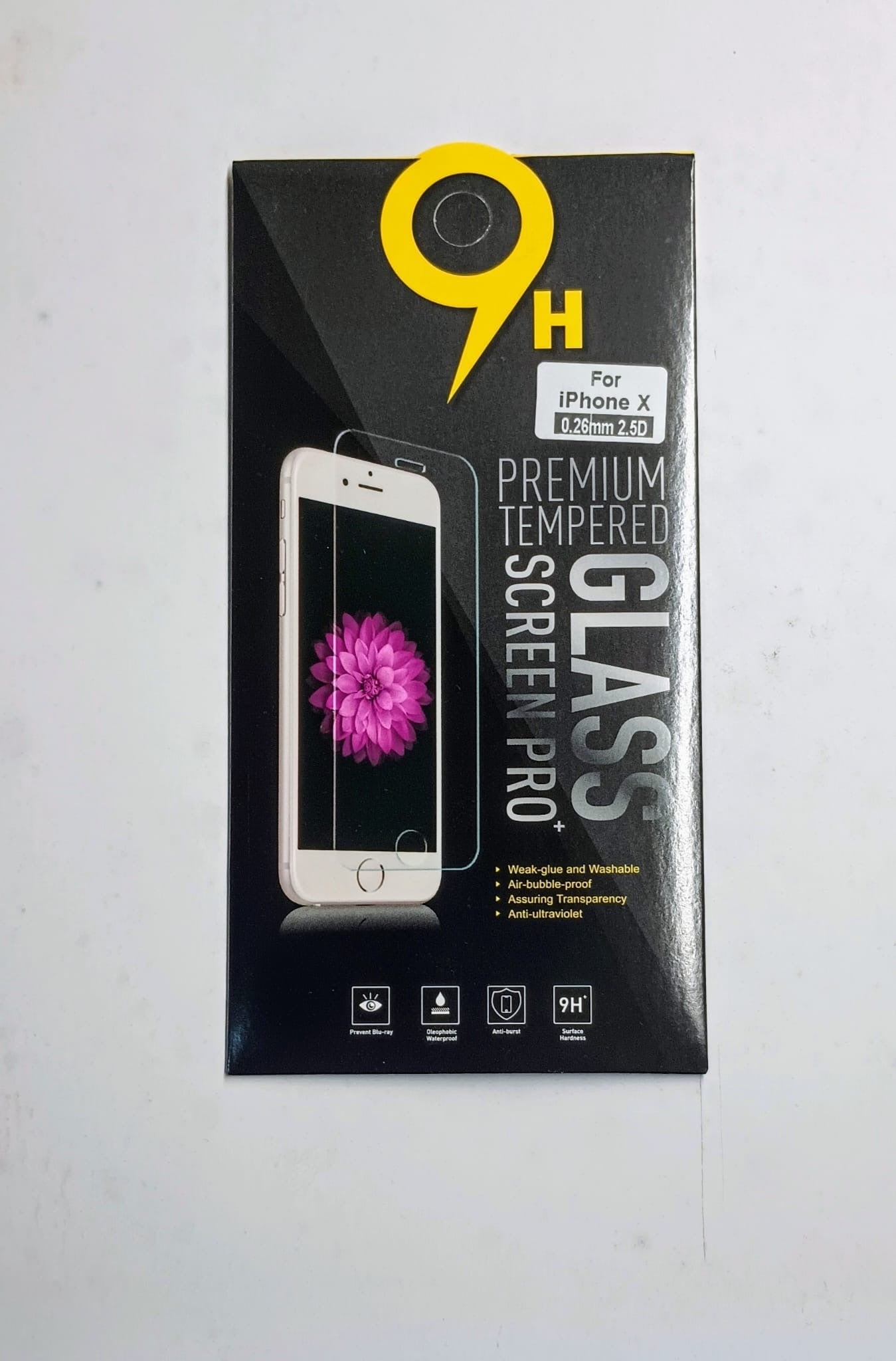 SCREEN PROTECTOR FOR IPHONE X.————— $2.99