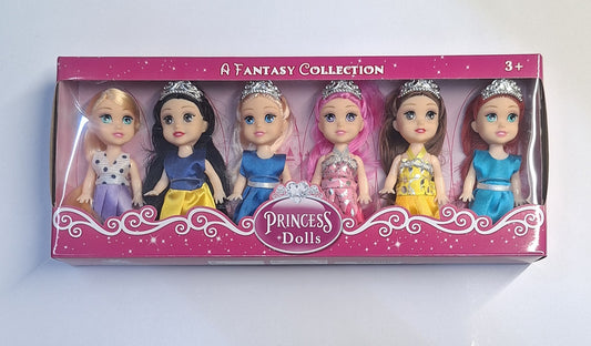 6 PCS. PRINCESS DOLLS-B1046C1 ——— $10.99