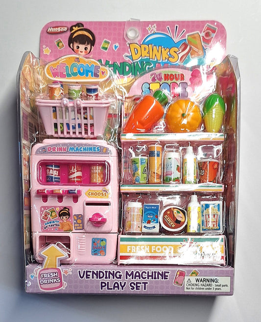 DRINKS VENDING MACHINE.————— $12.99
