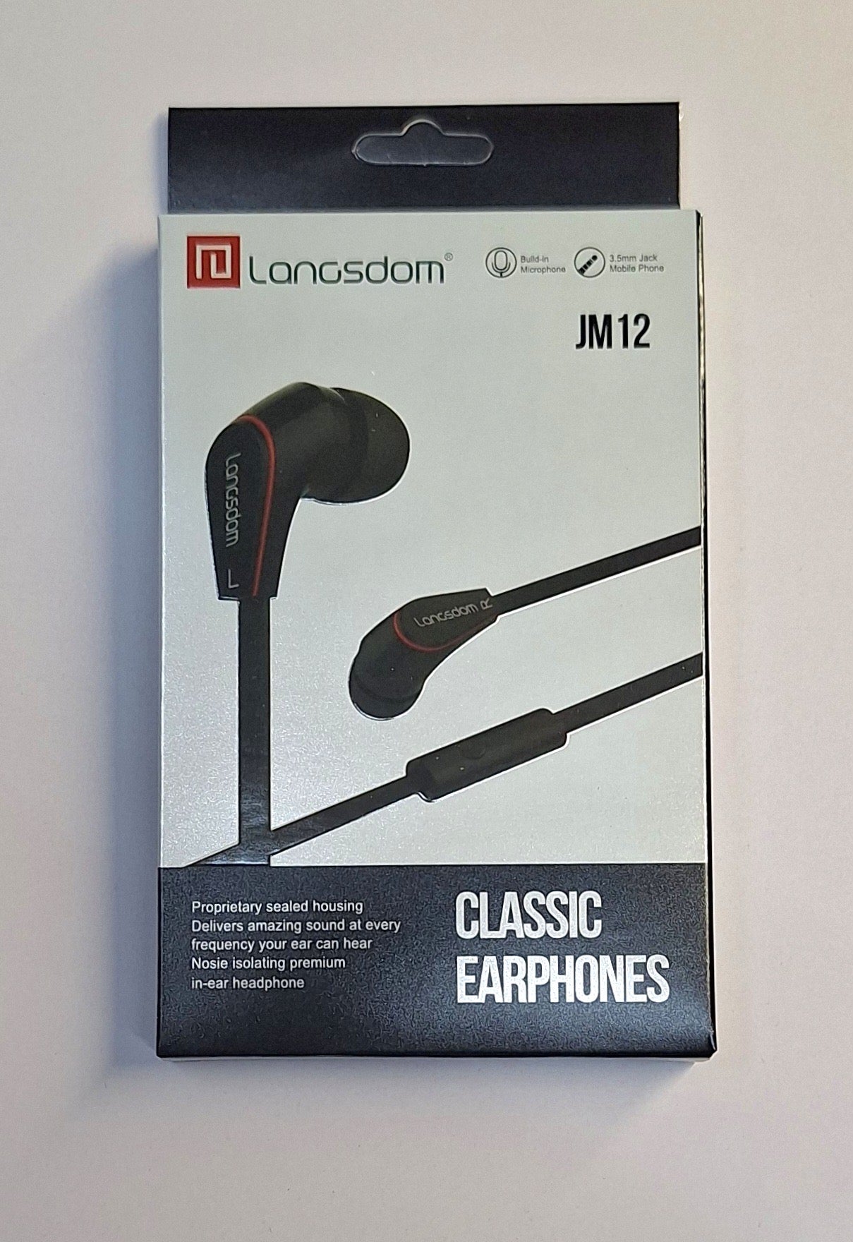 HF LANGSDOM BLACK L-25.————— $4.99