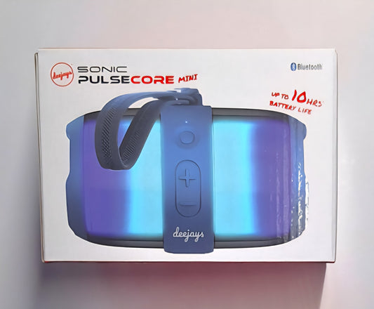 SPEAKER SONIC PULSE CORE MINI (BLUETOOTH) BLUE.————— $29.99