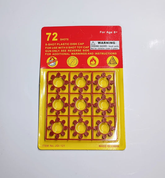 TIROS PARA PISTOLAS SUPER CAPS. (# 2711109)——————$1.99