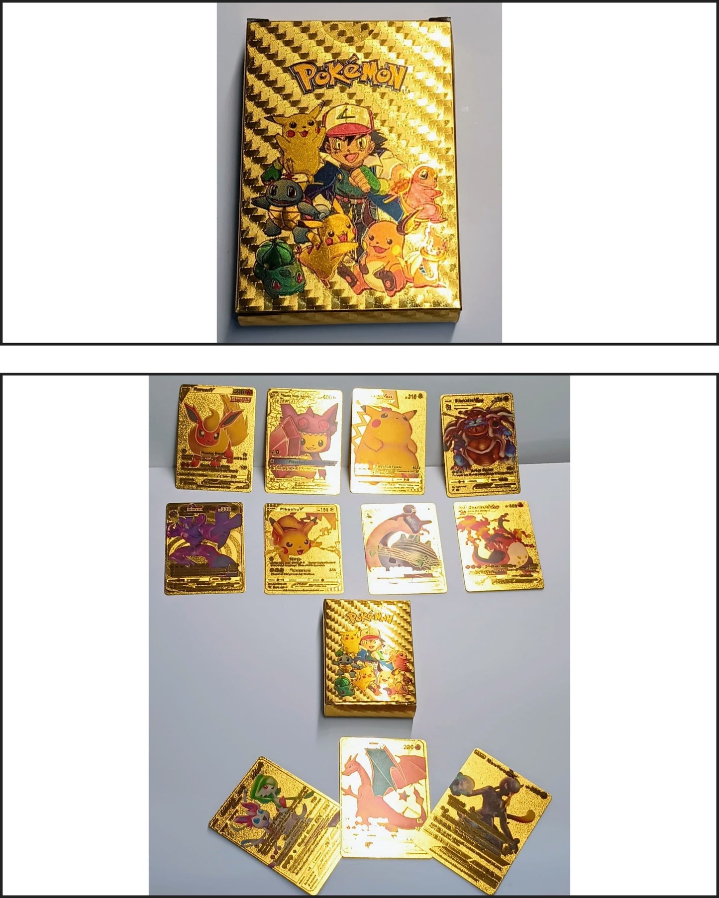 POKEMON GOLD 1PK X 54 TARJETAS - EL CLIENTE LO VENDE POR MENUDEO A 3 TARJETAS POR $1.00