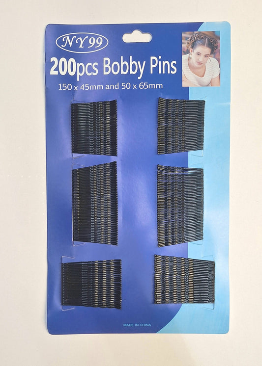 BOBBY PINS SET. ————— ( 200 PCS ) $2.49
