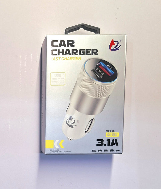 CHARGER CAR USB-C.————— $8.99