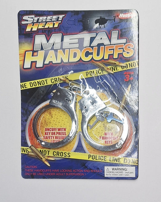 STREET HEAT HANDCUFFS. ( #89321) ——————————— $4.99