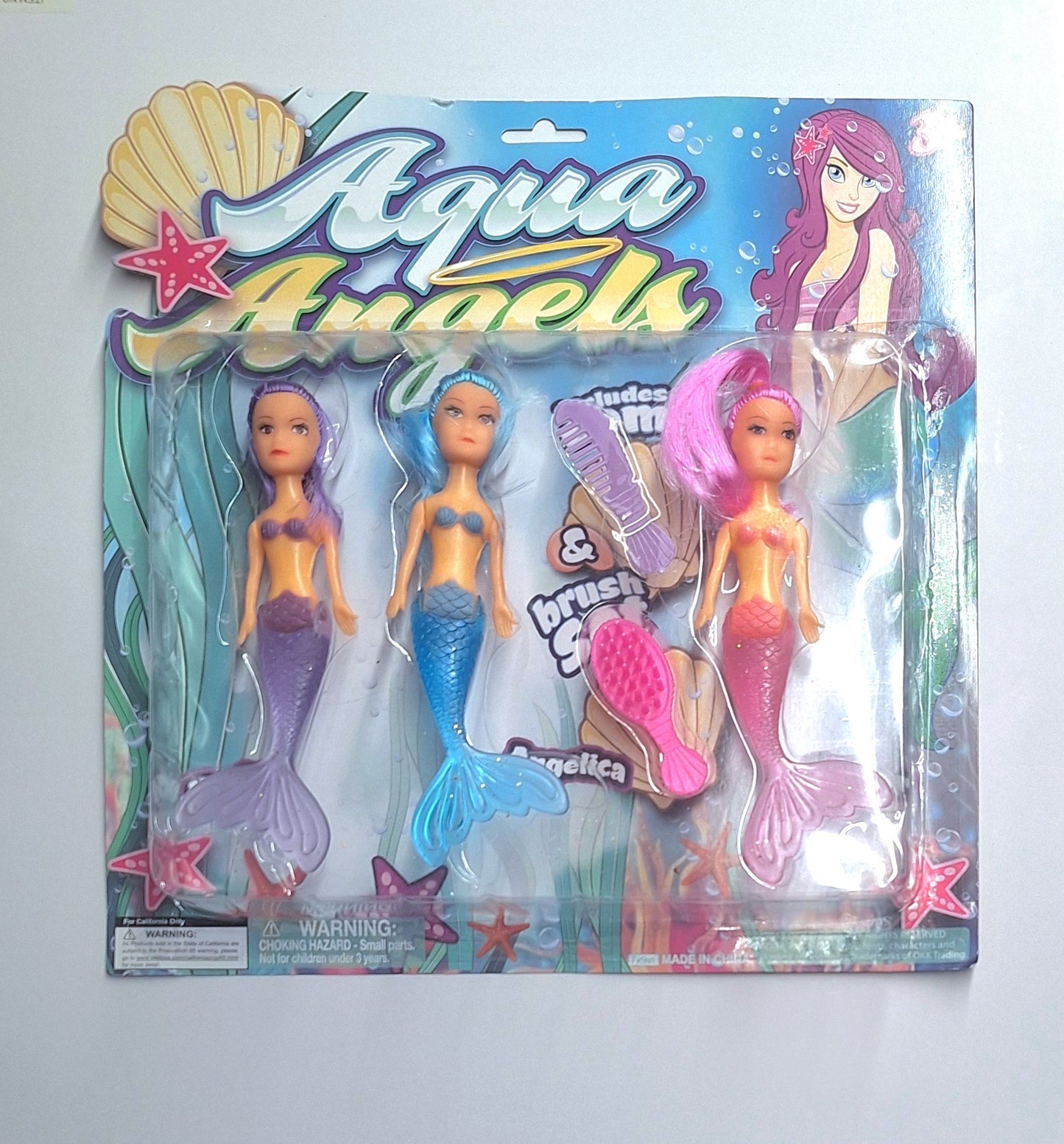 AQUA ANGELS 3PCS. (# 975104)———————————$4.99