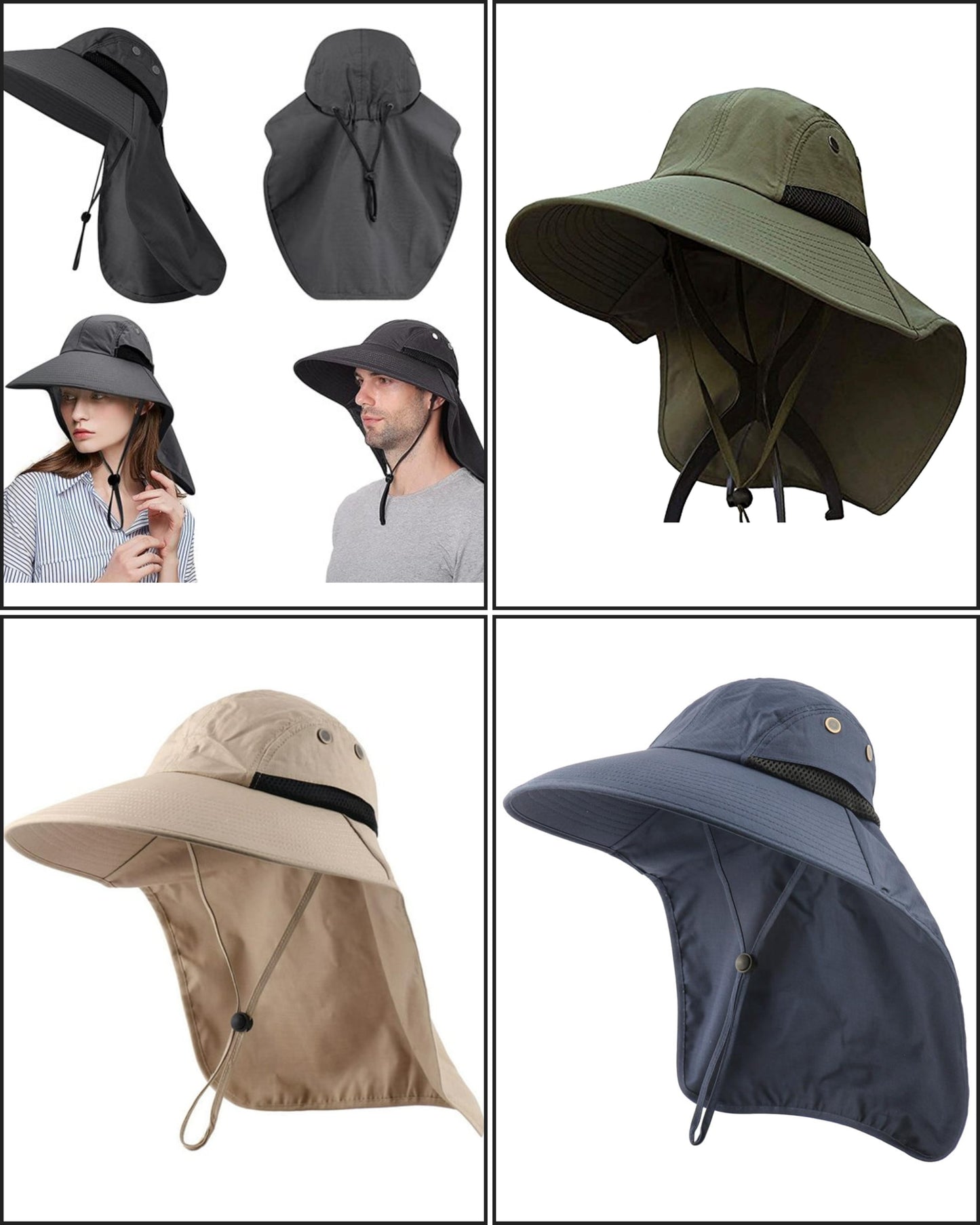 SUN HAT FOR MEN AND WOMEN.——————————-$9.99