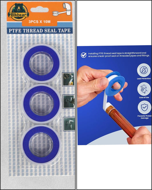TEFLON TAPE 3 PCS.  ( W0232 ) ————————$2.49